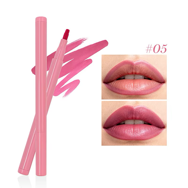 Luxury Waterproof pencil Lip Stain — Rose gold