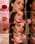 Rose shaped blusher