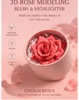 Rose shaped blusher