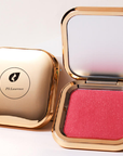 Highlighter and blusher combo