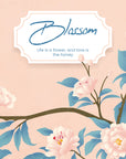 Blossom- Sophisticated, floral with a mysterious edge.